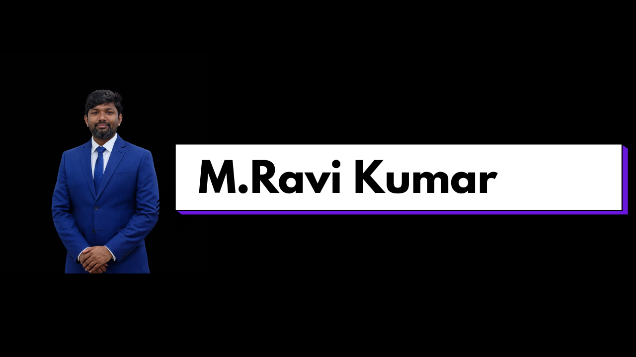 M. Ravi Kumar Intro